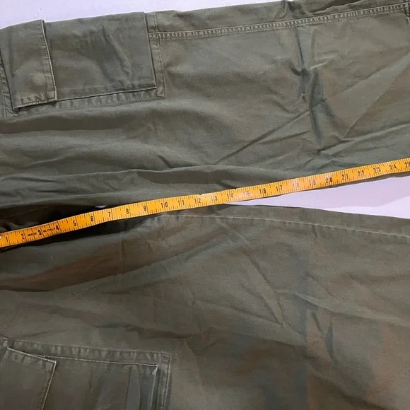 Gap wide leg Green Cargo Pants 14 women’s - Picture 9 of 12